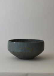 Large Architectural Bowl in Lake Blue - Victoria Morris